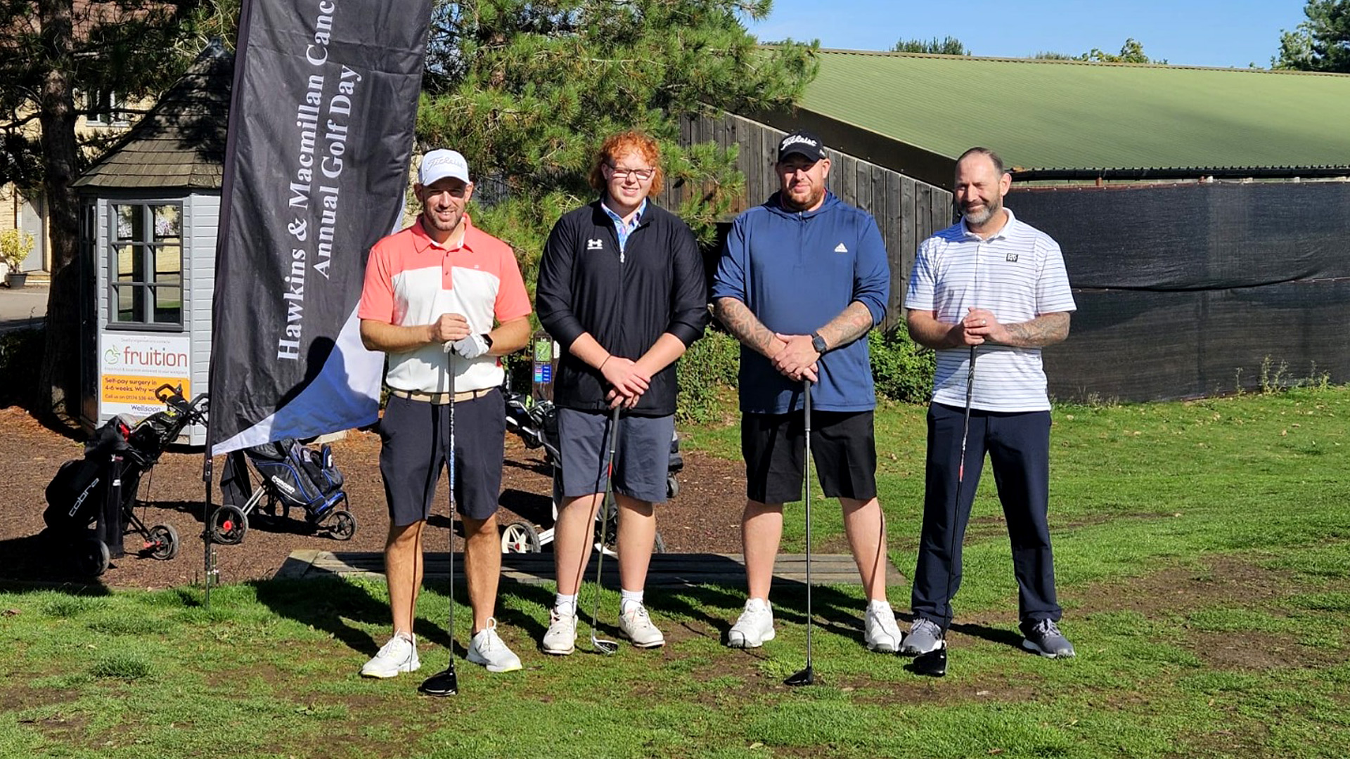 Hawkins Insulation Macmillan Cancer Support Golf Day 1