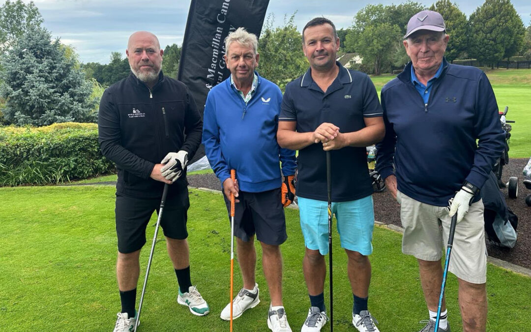 Hawkins Insulation raises £5,500 for Macmillan Cancer Support at annual charity golf day